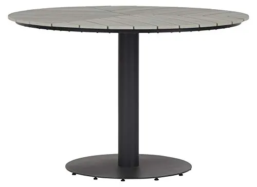 Envy Gartenmöbel-Set Rund 110 cm + 4 Stühle Grün Esstisch