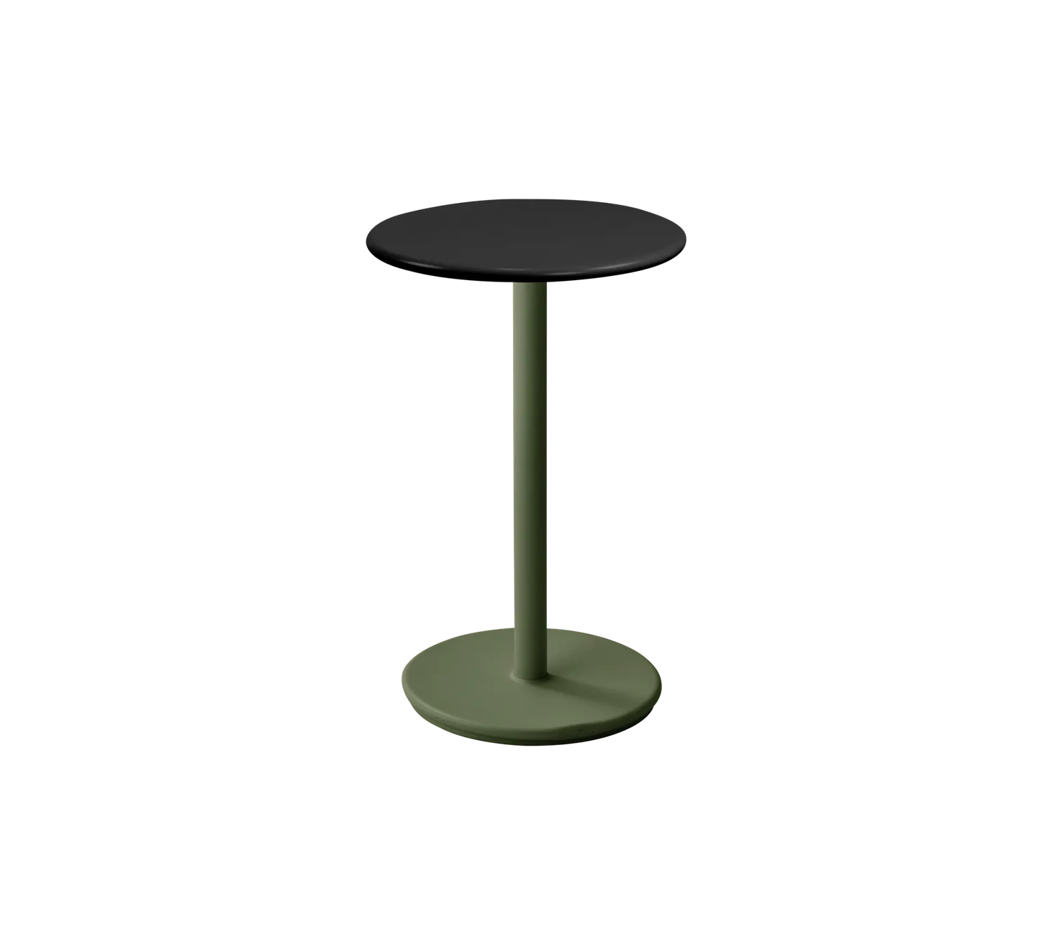 Cane-line Go Café-Tisch 45 cm Dark Green Olive Green Aluminium