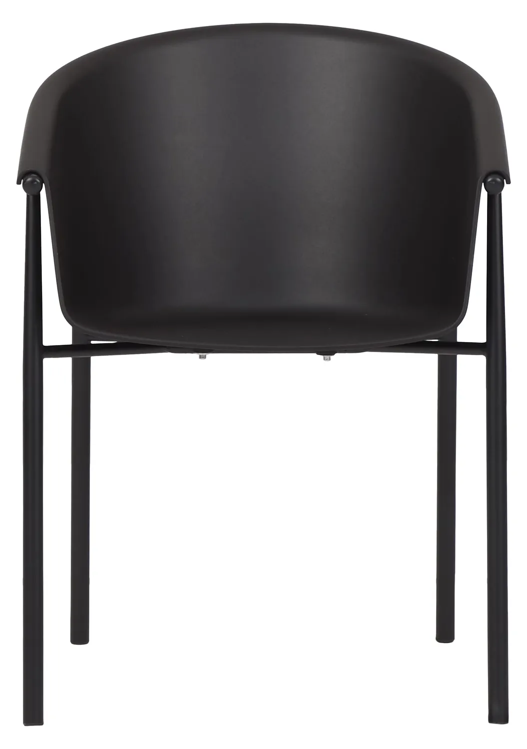 Envy Café-Set Gartentisch-Set 2 Personen grau/schwarz pflegeleicht