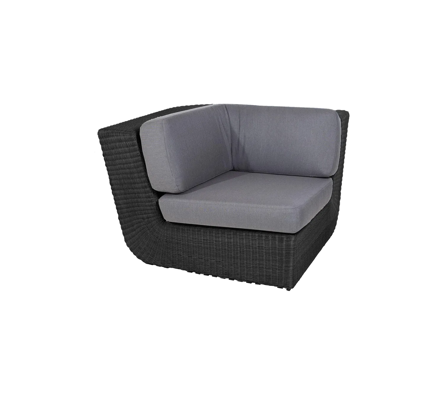 Cane-line Savannah Eckmodul-Kissen-Set Grey Natté QuickDry