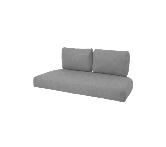 Cane-line Nest 2-Sitzer Sofa Kissenset Hellgrau Essence Indoor