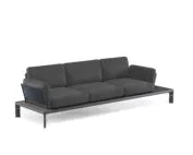 Emu Table System Mesa de centro 132x57 Couchtisch WPC