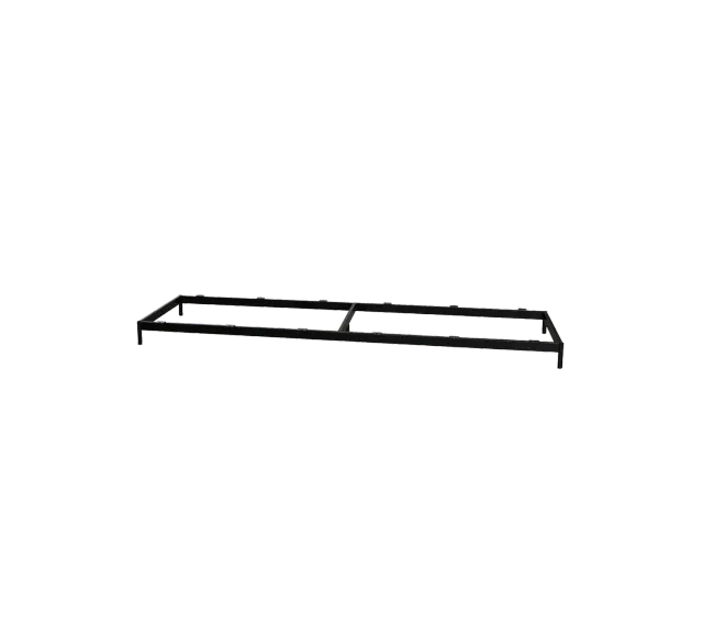 Cane-line Aura Aura frame module, 3-seater module Sofarahmen Schwarz