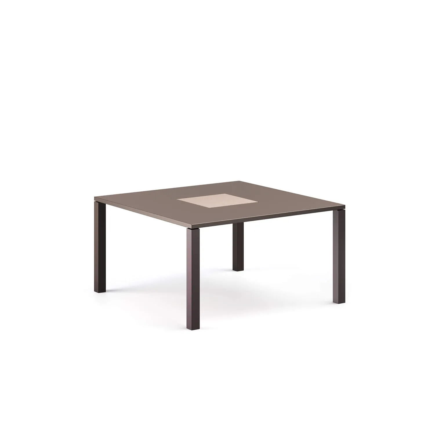 Emu Quadro Gartentisch quadratisch 8 Personen Stahl