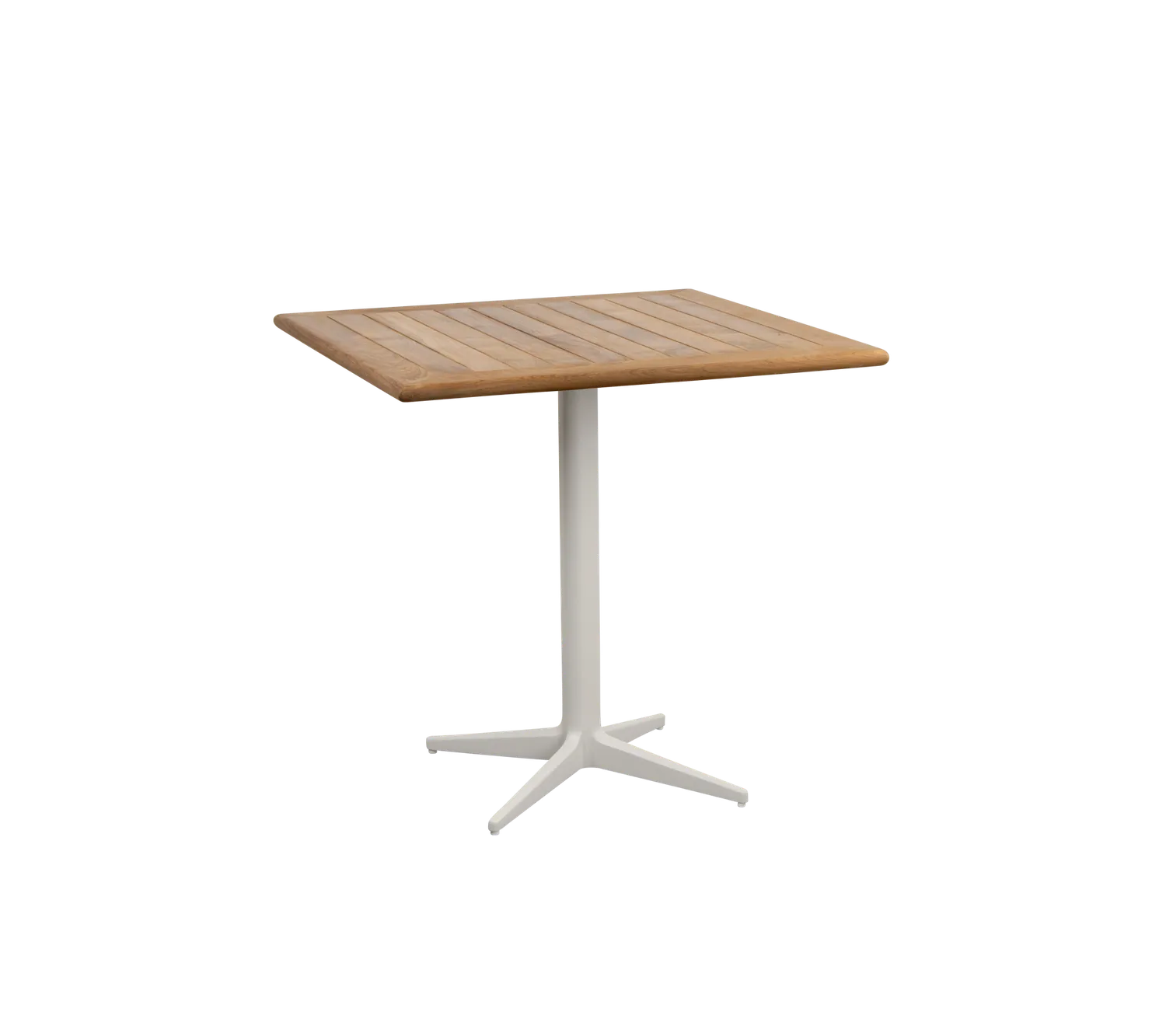 Cane-line Drop Cafétisch 72x72 cm Teak Lava Grey