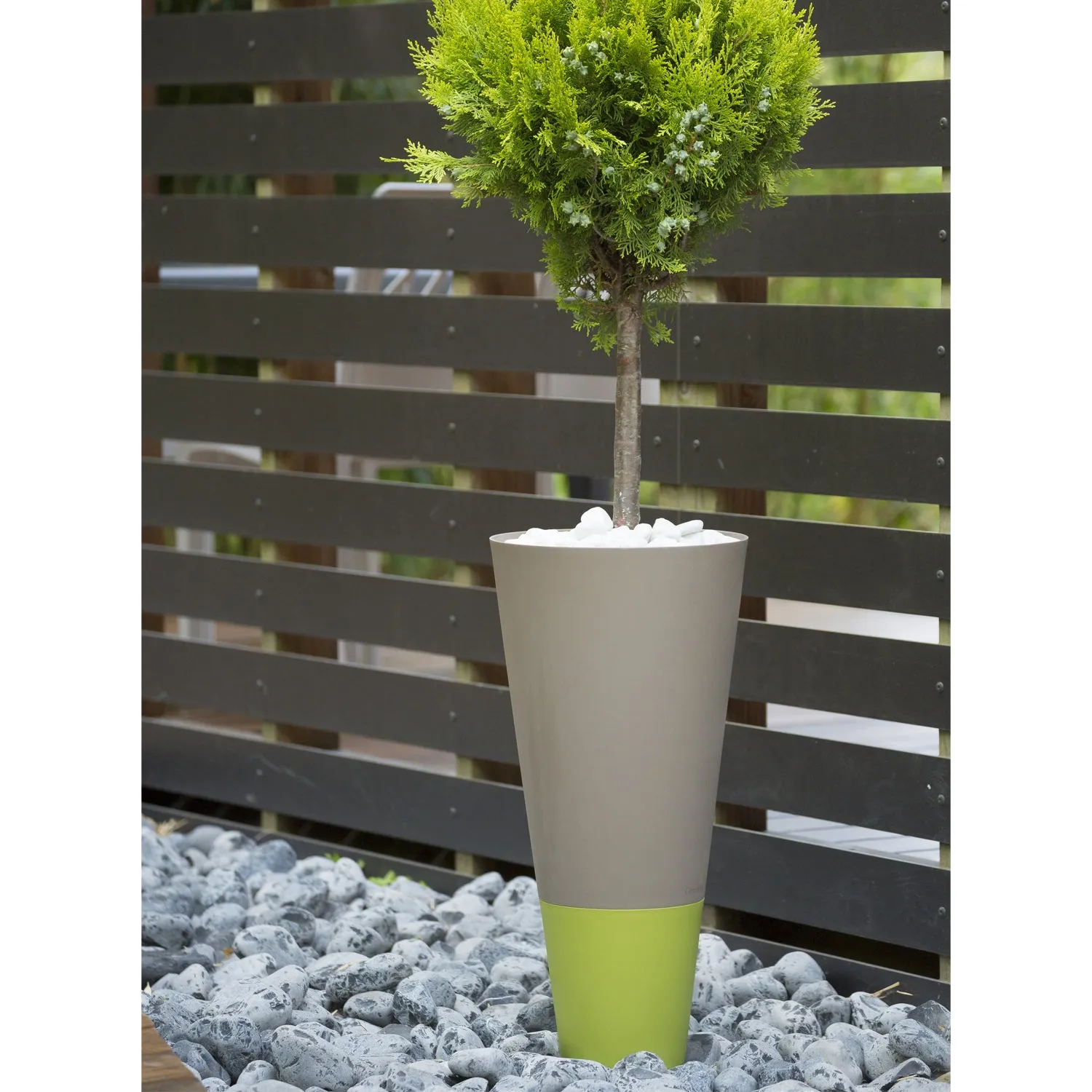Grosfillex Tokyo Blumentopf Ø20 cm Kunststoff rund