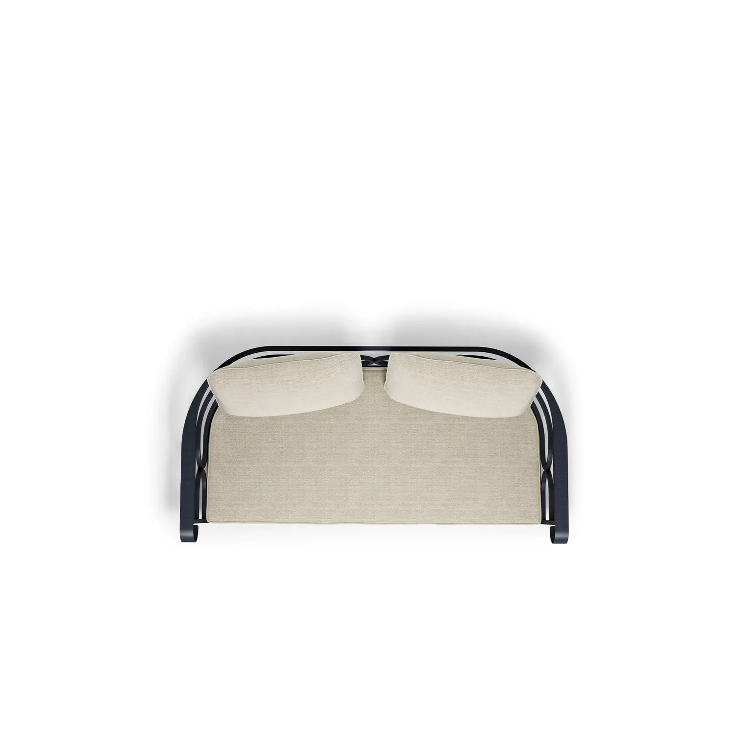 Emu Collier Gartensofa 2-Sitzer Messing