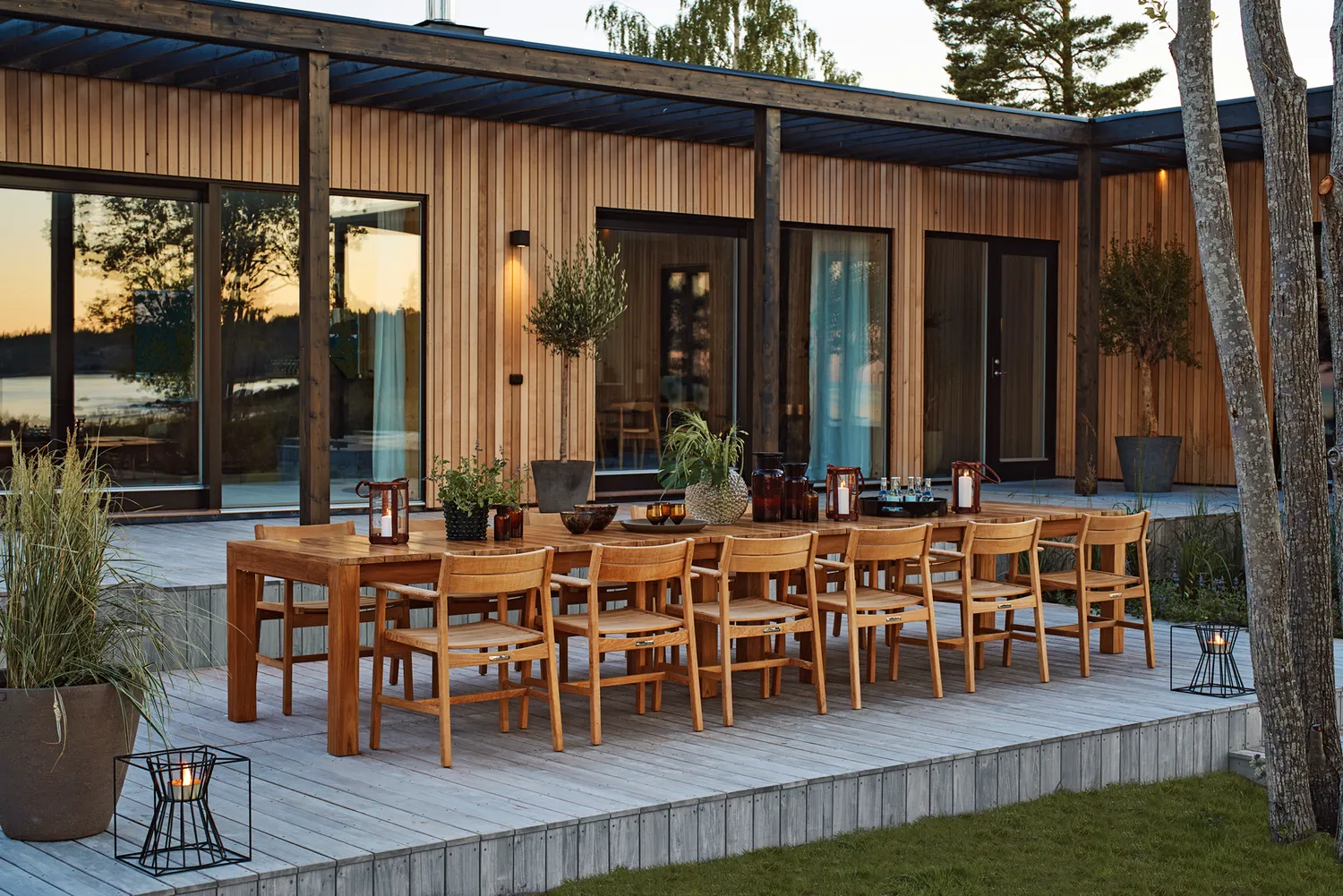 Skargaarden Oxnö Tisch ausziehbar XL Holz