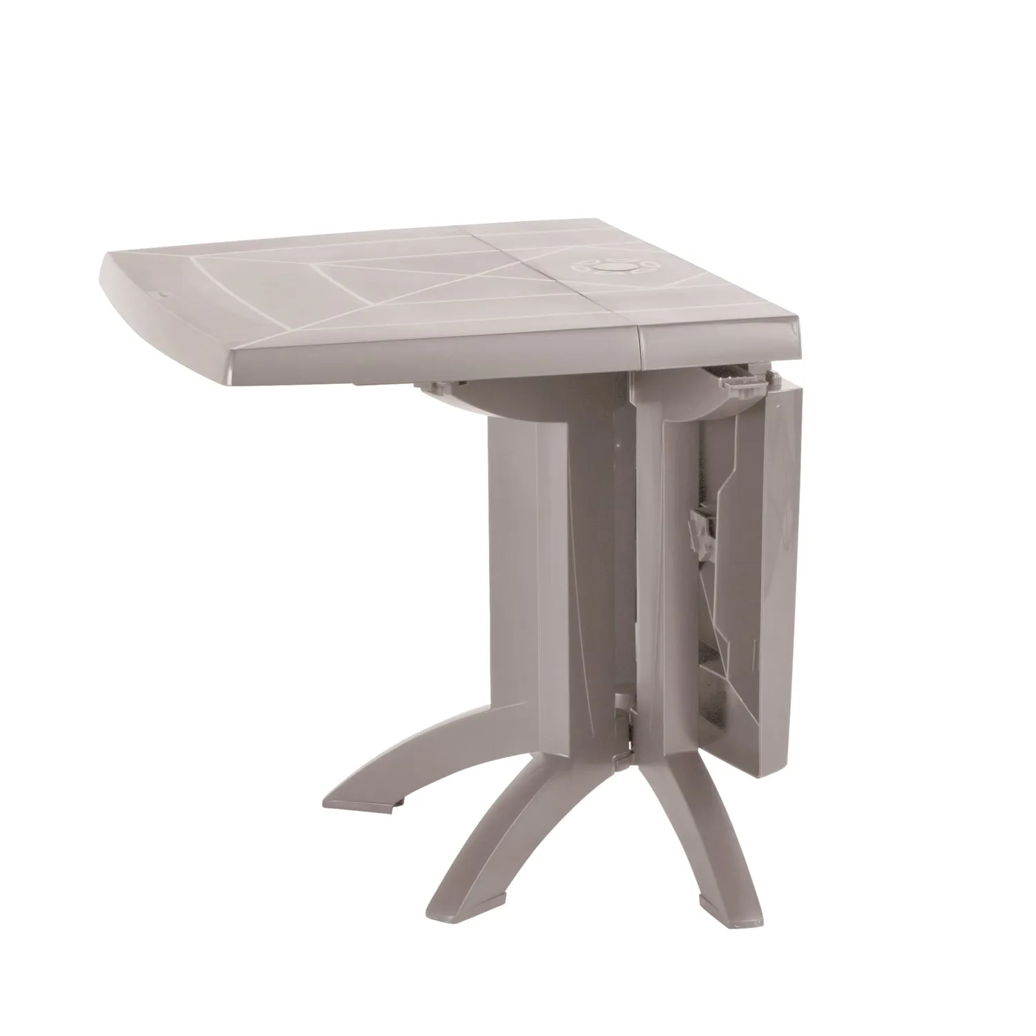 Grosfillex Vega Miami Gartenmöbel-Set 5-tlg Leinen Klappbar