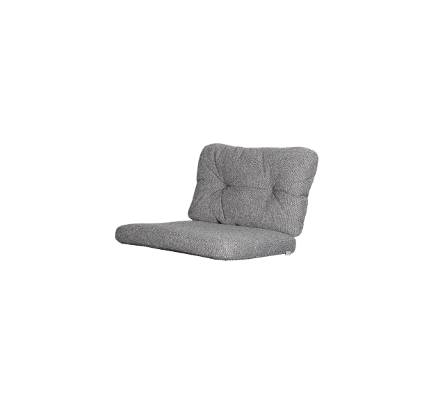 Cane-line Ocean Lounge Chair Kissen-Set Dunkelgrau Wove