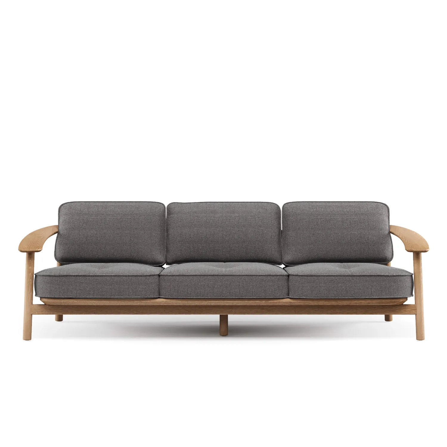 Emu Twins Sofa 3-Sitzer Teak Holz