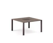 Emu Quadro Gartentisch quadratisch 8 Personen Stahl