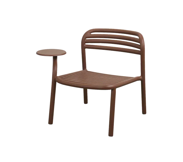 Cane-line Bliss Lounge Chair rechts Aluminium Sand ohne Kissen