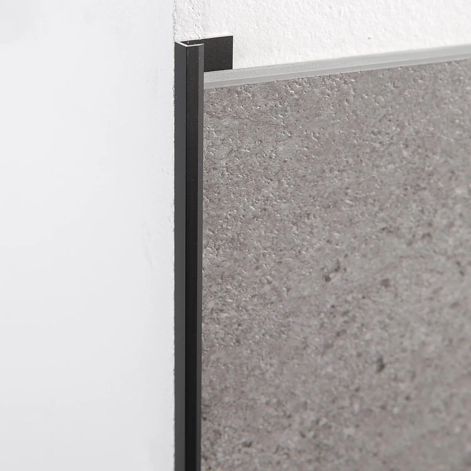 Grosfillex Startprofil Wandverkleidung Aluminium Schwarz
