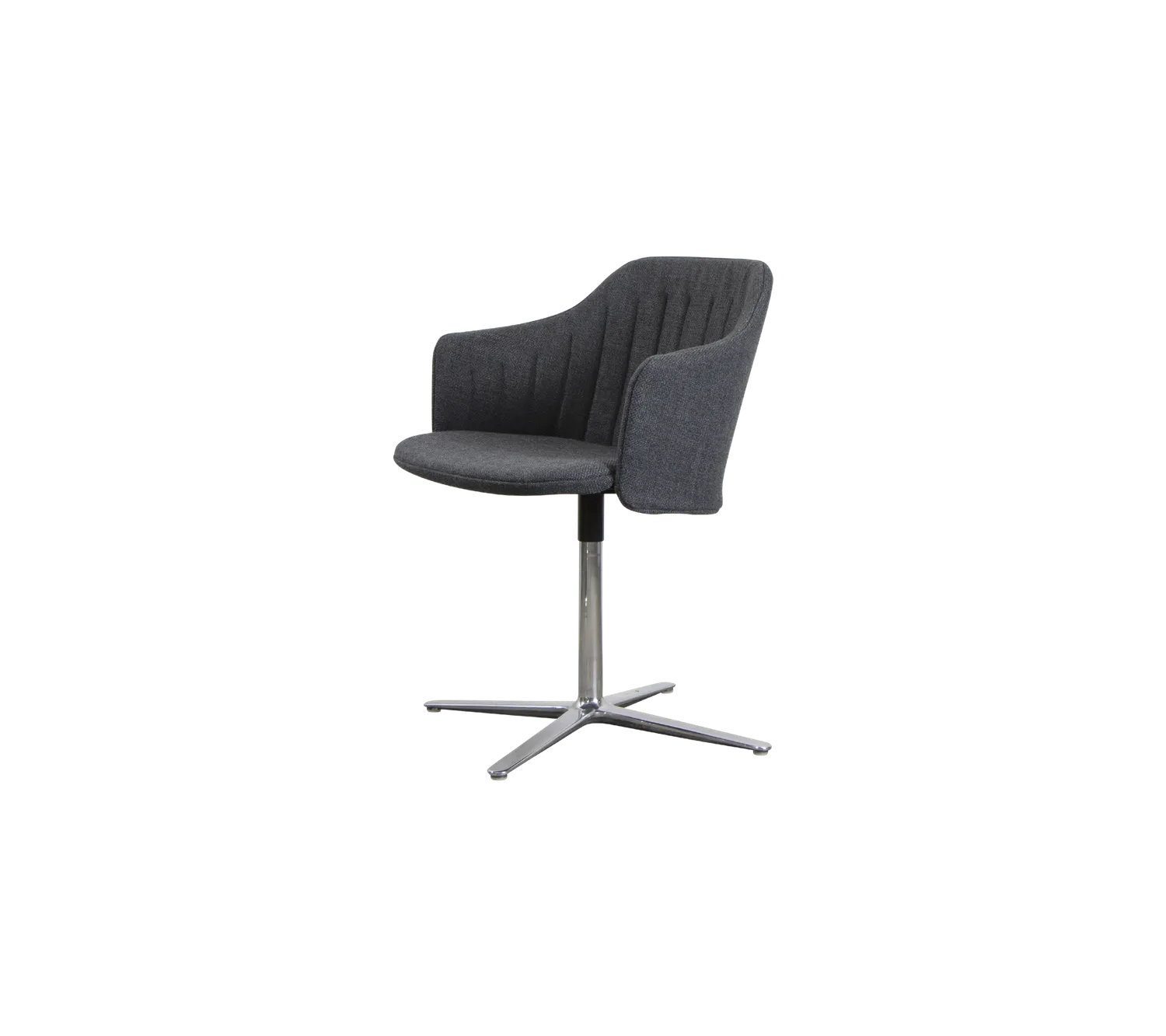 Cane-line Choice Drehstuhl schwarz recycelt Indoor