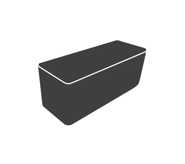 Cane-line Cover 17 Schutzhülle 236x58 Schwarz