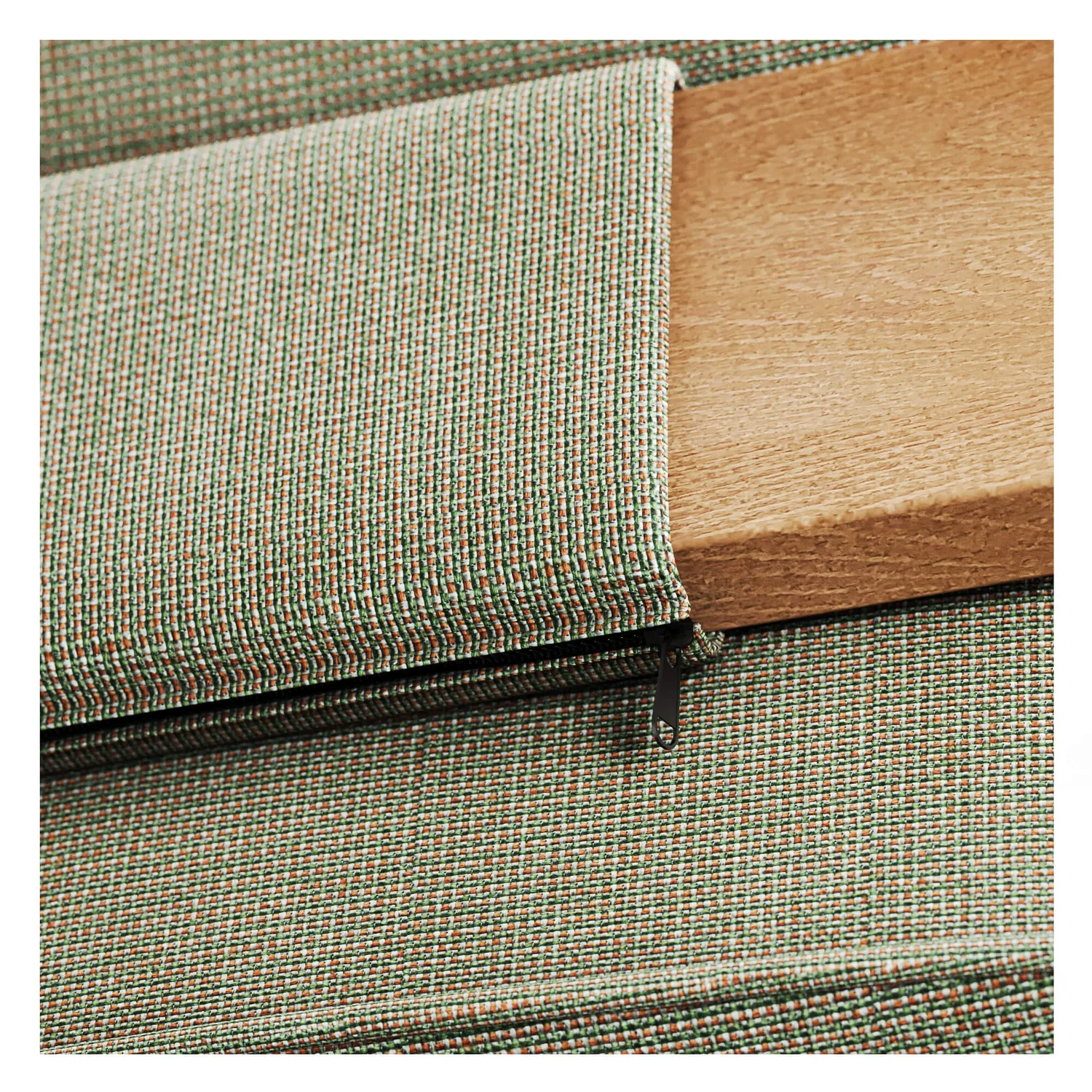 Emu Twins Sofa 2-Sitzer Alu-Teak outdoor
