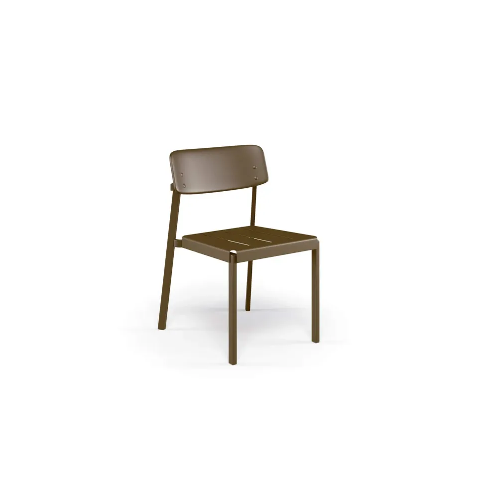 Emu Ronda Shine Stuhl Aluminium Teak