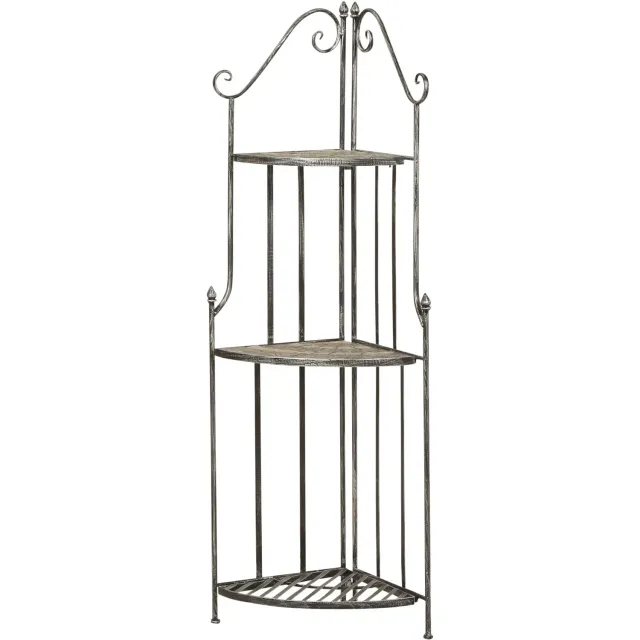 Siena Garden Felina Eckregal 36 x 36 x 141,5 cm für Pflanzen