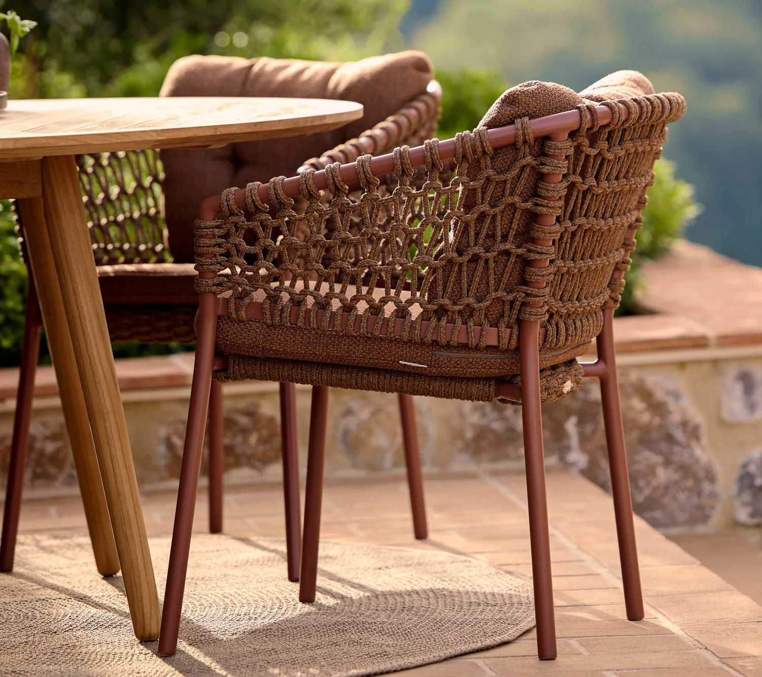 Cane-line Ocean Stuhl Natural Alu Geflecht