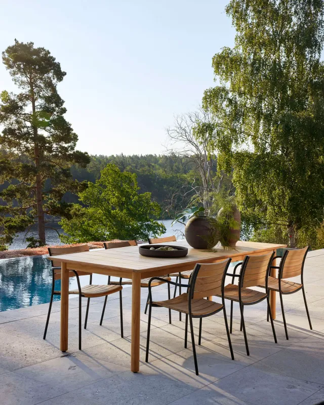 Skargaarden Sundal Dining Armchair Teakholz
