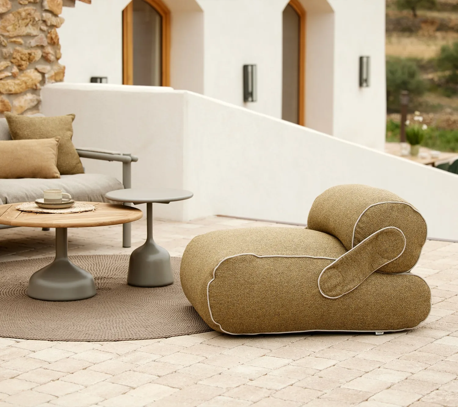 Cane-line Unite Loungesessel umbrabraun Rise