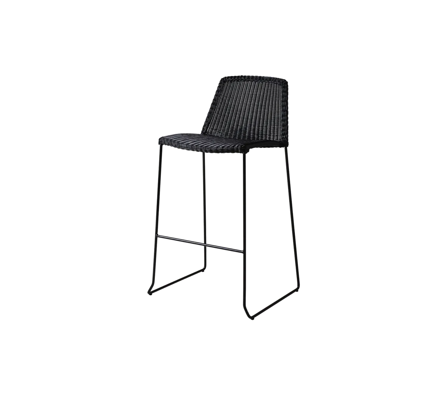 Cane-line Breeze Barhocker Schwarz Weave