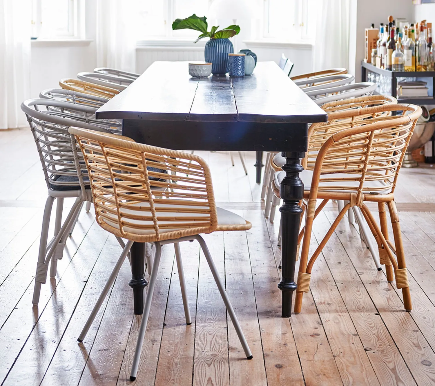 Cane-line Blend Armchair Rattan Armlehnstuhl Natur ohne Polster