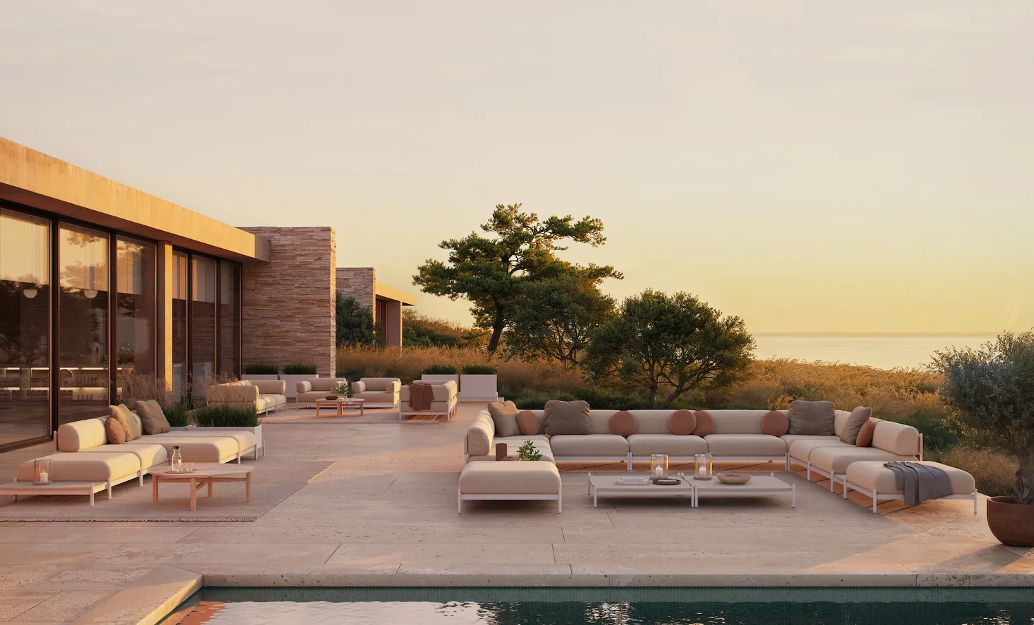 Skargaarden Fårö Corner Eckmodul Loungesofa