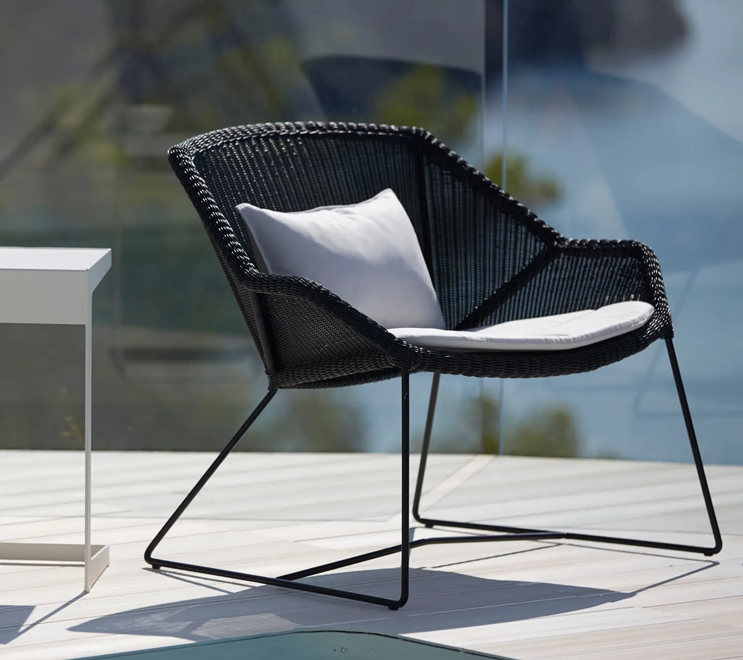 Cane-line Breeze Loungesessel Sand Weave Gartenstuhl