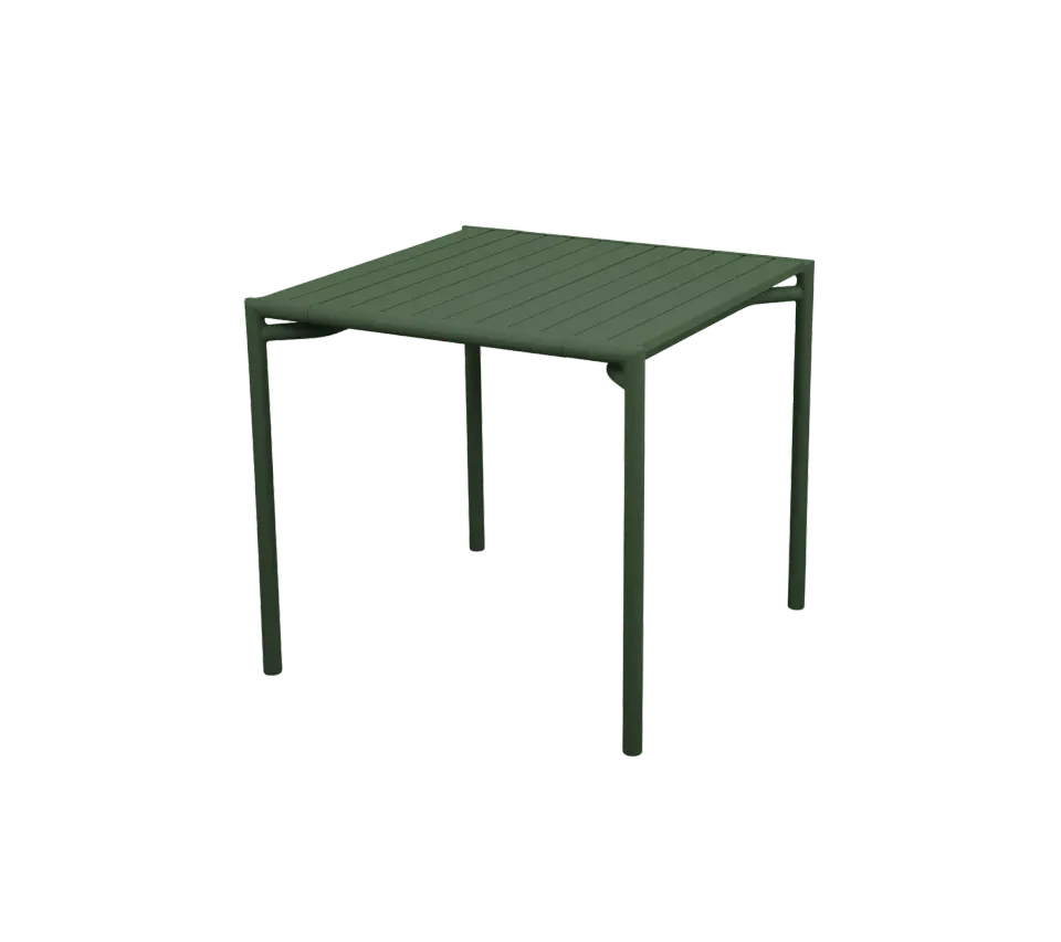Cane-line Bliss Esstisch 80x80 Sand Aluminium Outdoor