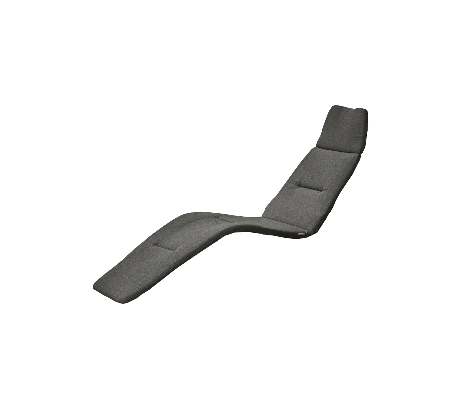 Cane-line Sunrise Sunchair Liegeauflage schwarz QuickDry