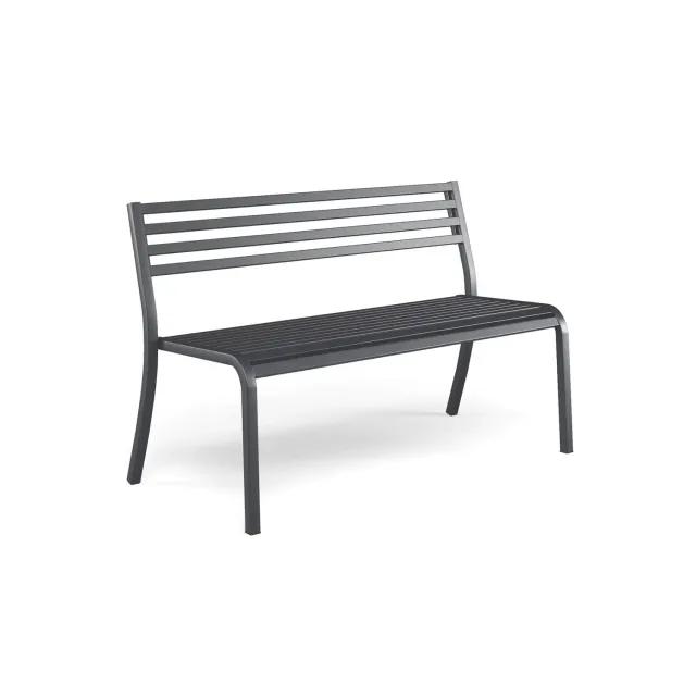 Emu Segno Sofa 2-Sitzer Bank Garten Holz-Optik