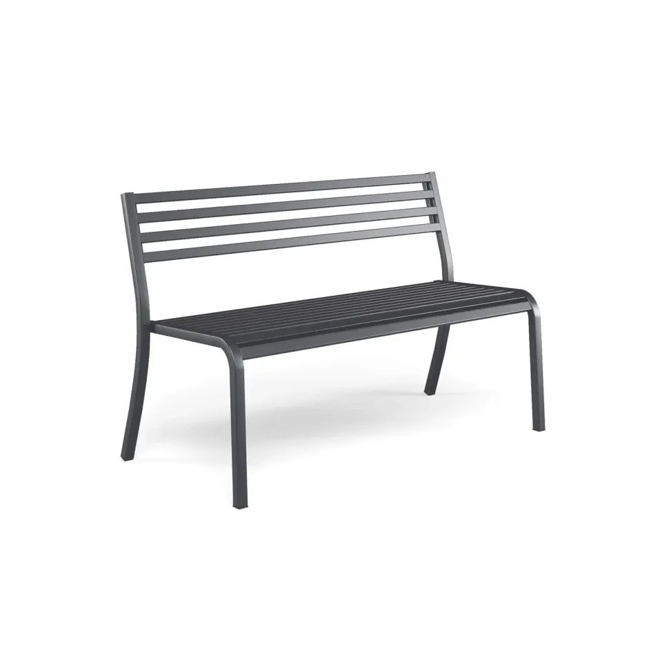 Emu Segno Sofa 2-Sitzer Bank Garten Holz-Optik
