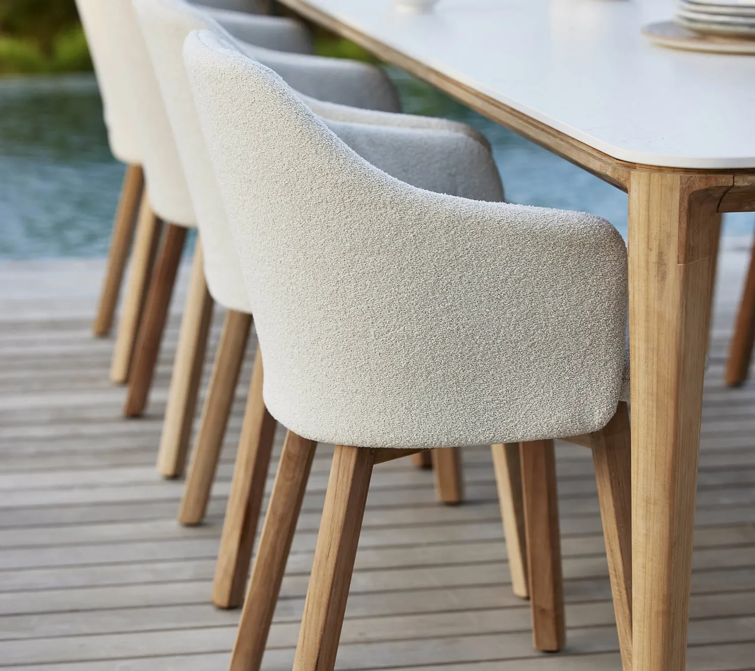 Cane-line Choice Sitzkissen Outdoor Taupe Natté