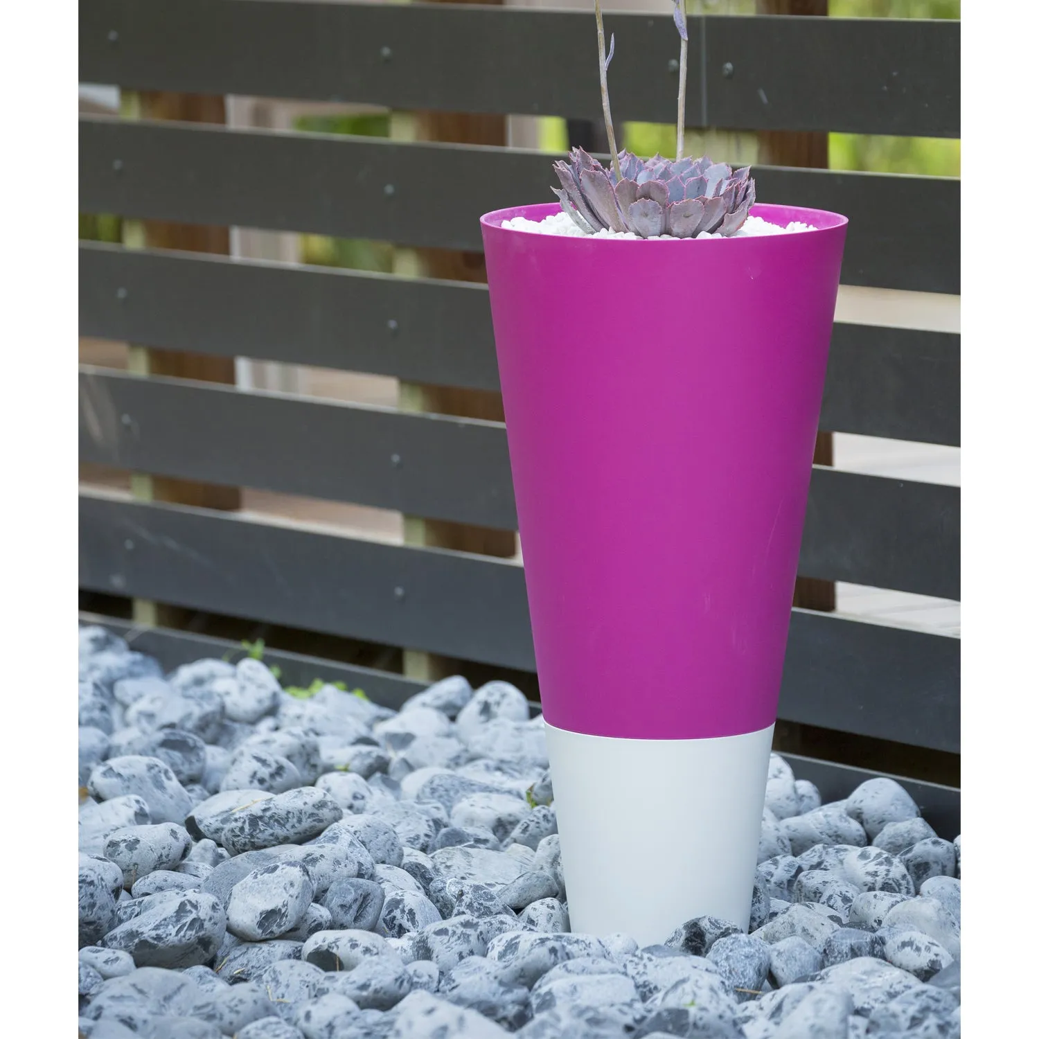 Grosfillex Tokyo Blumentopf Ø20 cm Kunststoff rund