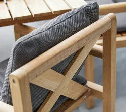 Cane-line Grace Sessel Teak ohne Kissen eckig