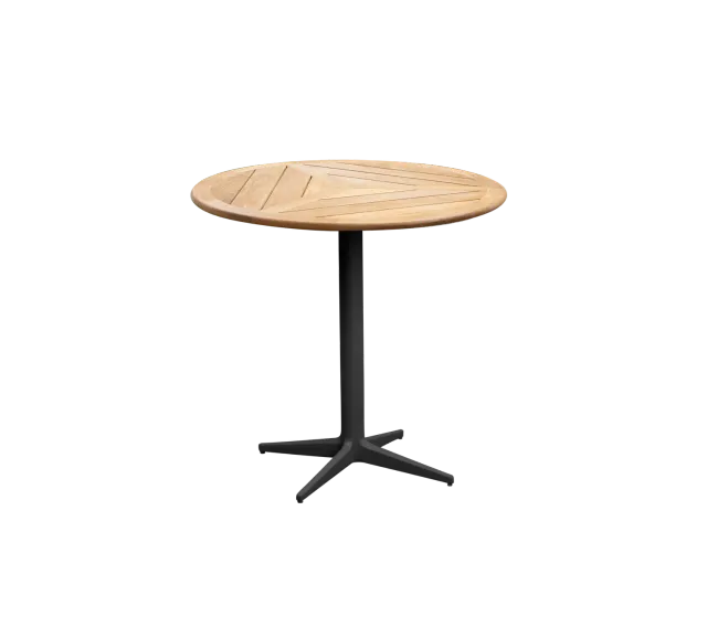 Cane-line Drop Cafétisch 60 cm Dunkelgrün Alu