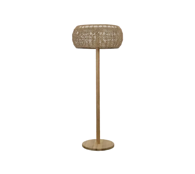Cane-line Illusion Glow Stehlampe Solar Teak Natur