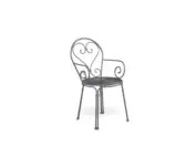 Emu Pigalle Table ronde d60 Gartentisch rund Stahl