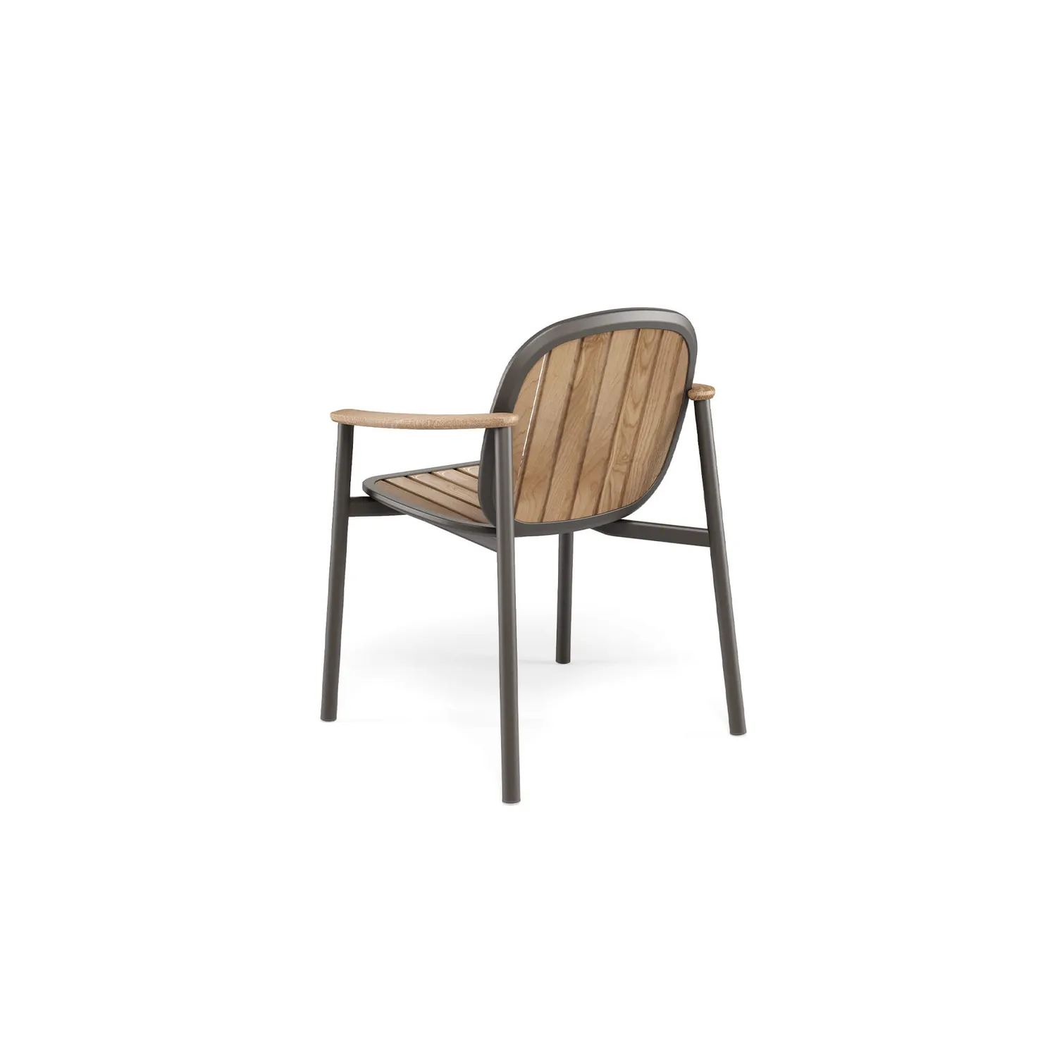 Emu Twins Alu-Teca Gartensessel Teak