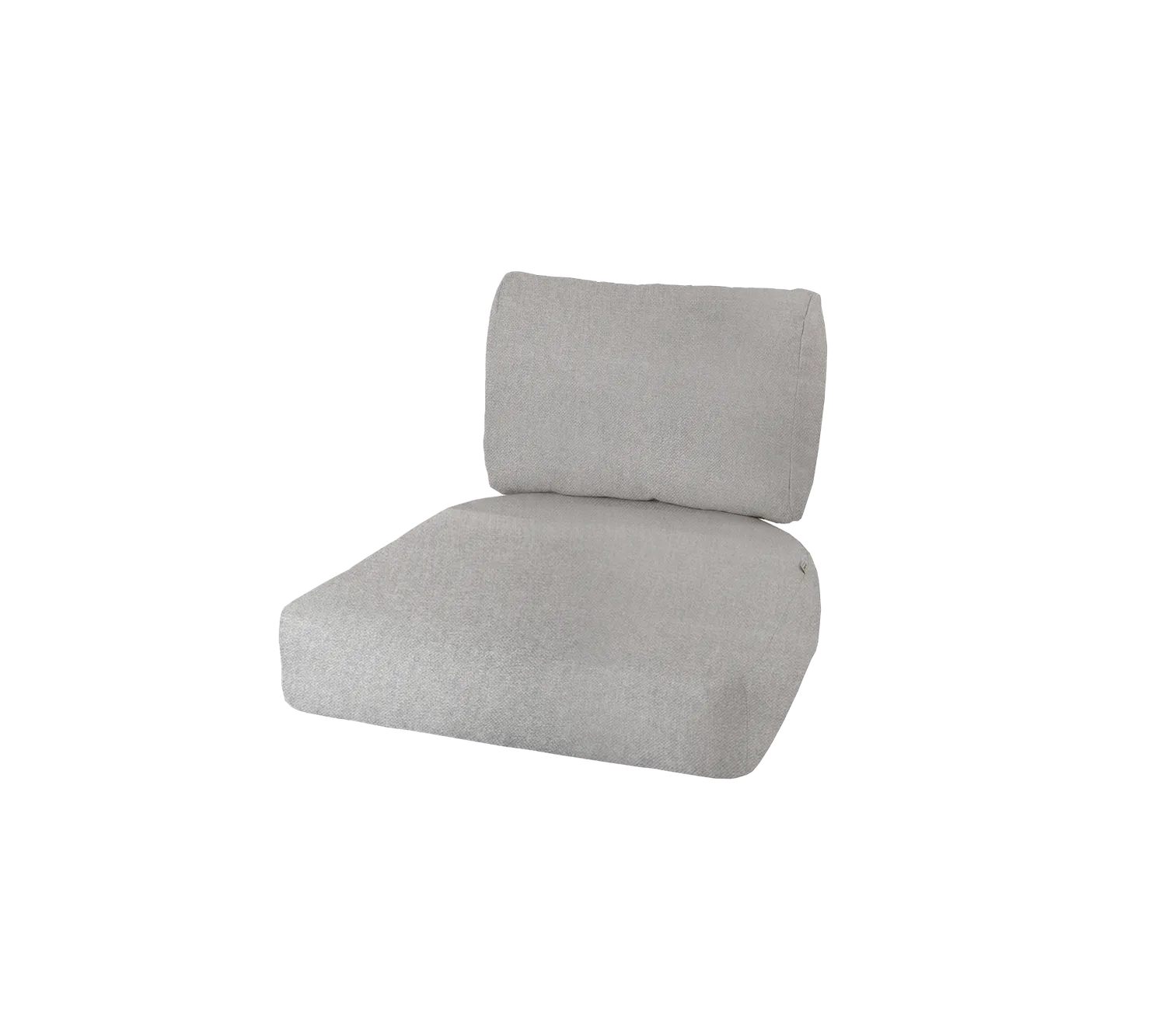 Cane-line Nest Lounge Chair Kissen Set Light Grey Ambience