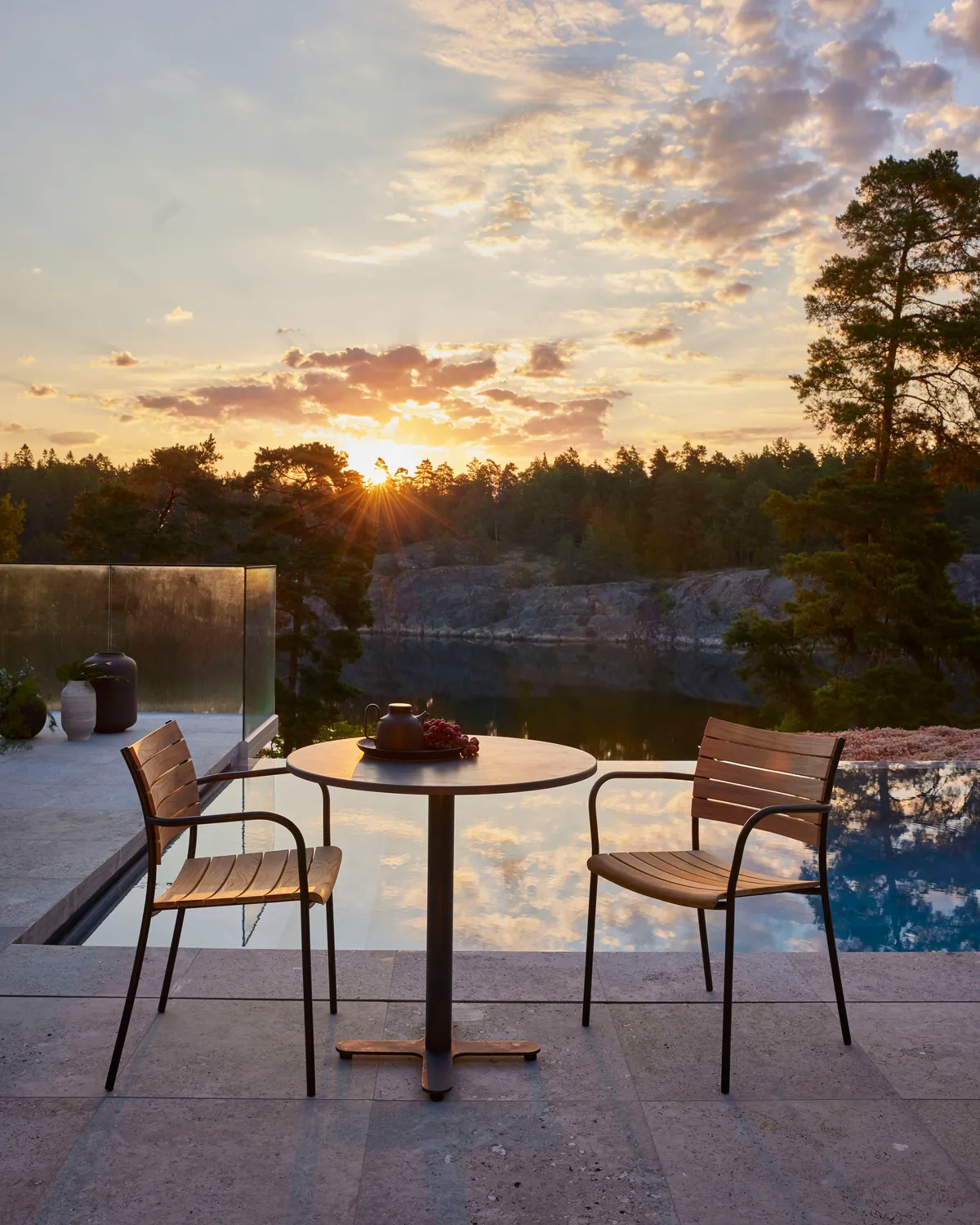 Skargaarden Sundal Dining Armchair Teakholz