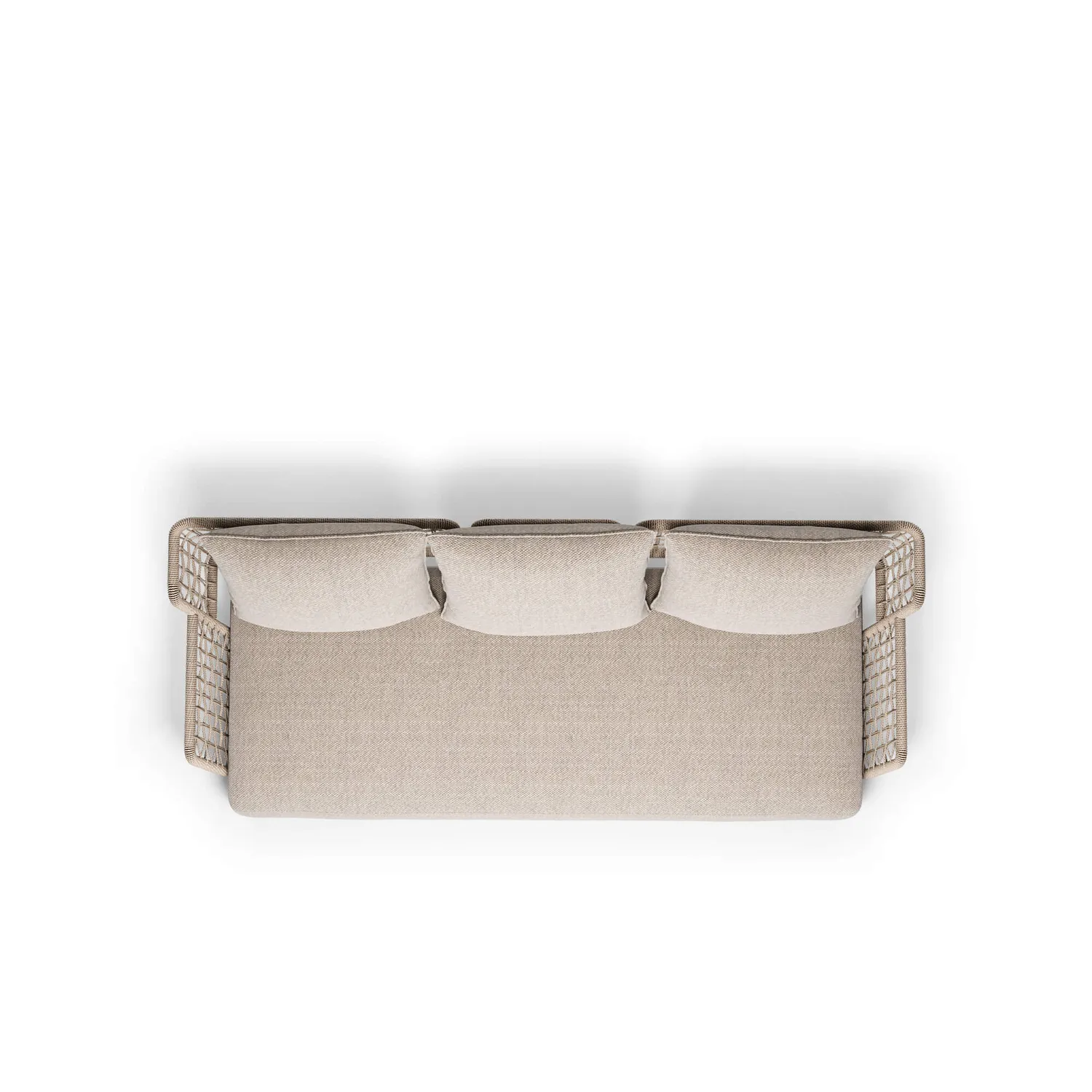 Emu Terramare Sofa 3-Sitzer aus Flechtwerk für draußen