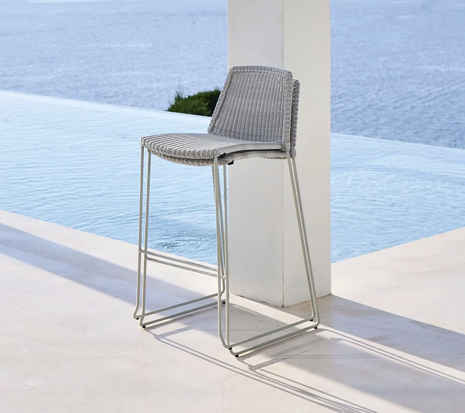 Cane-line Breeze Barhocker Schwarz Weave