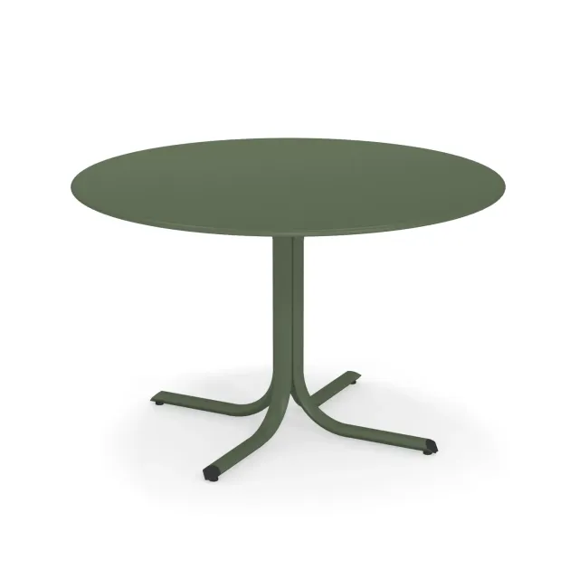 Emu Table System Gartentisch Ø117 cm rund Metall