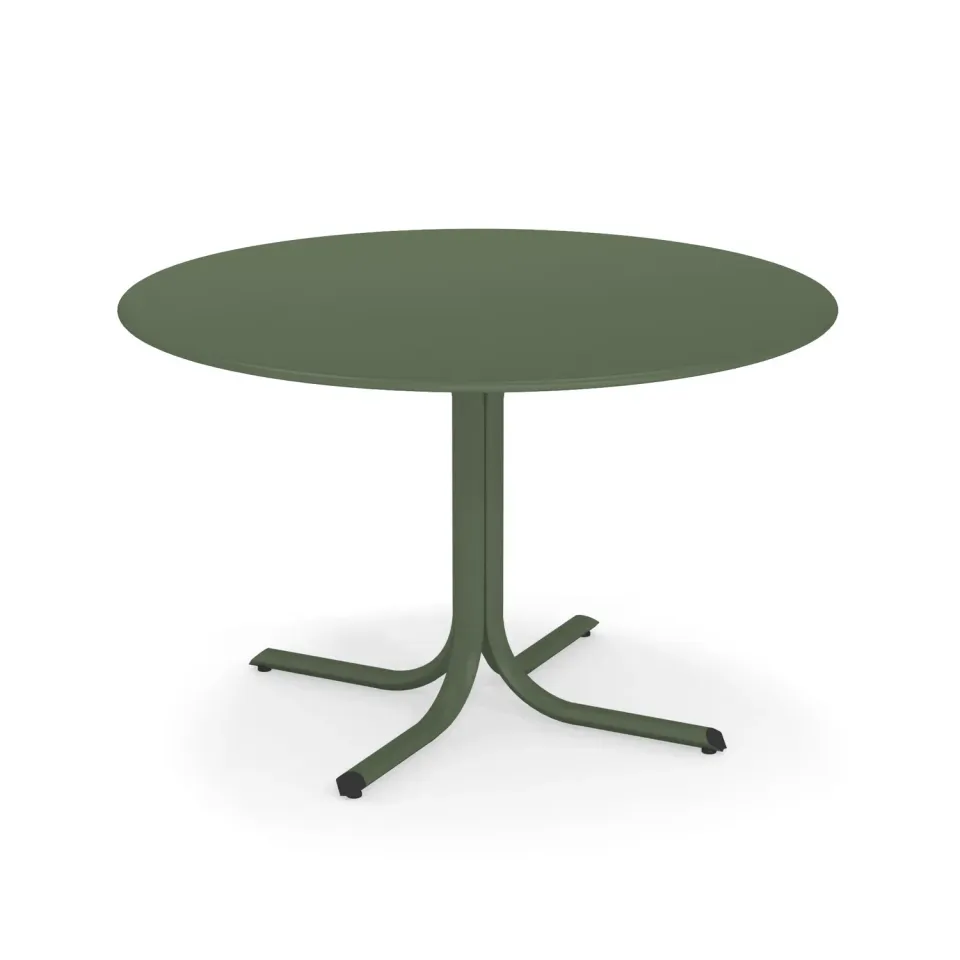 Emu Table System Gartentisch Ø117 cm rund Metall