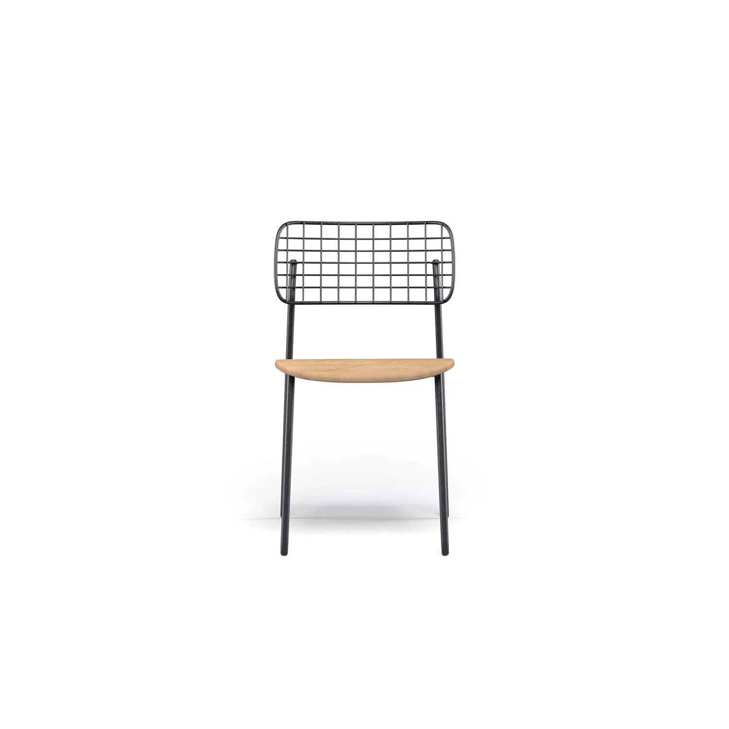 Emu Ronda Silla Gartenstuhl Lyze Aluminium Edelstahl
