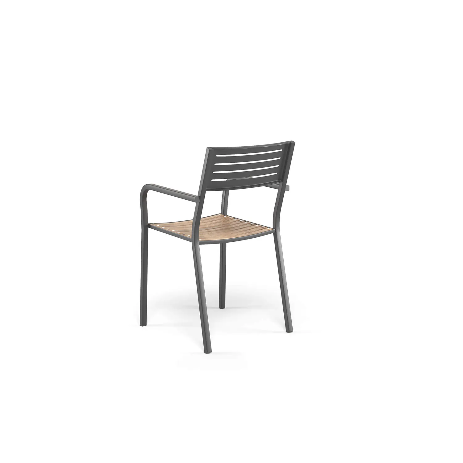 Emu Segno Butaca con asiento de teca Sitzbank mit Teaksitz
