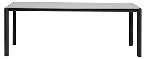 Envy Gartenmöbel-Set 200 cm 8 Personen Betonoptik grau